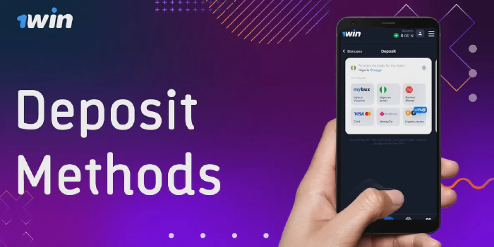 deposit methods 1win